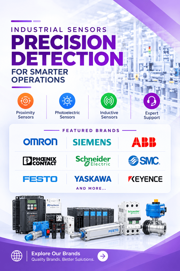 Trusted industrial automation brands and products