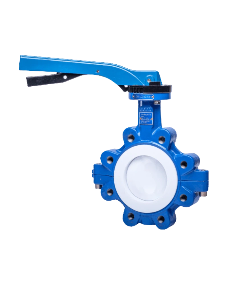 Teflon butterfly valve FA - 2 inch image 2