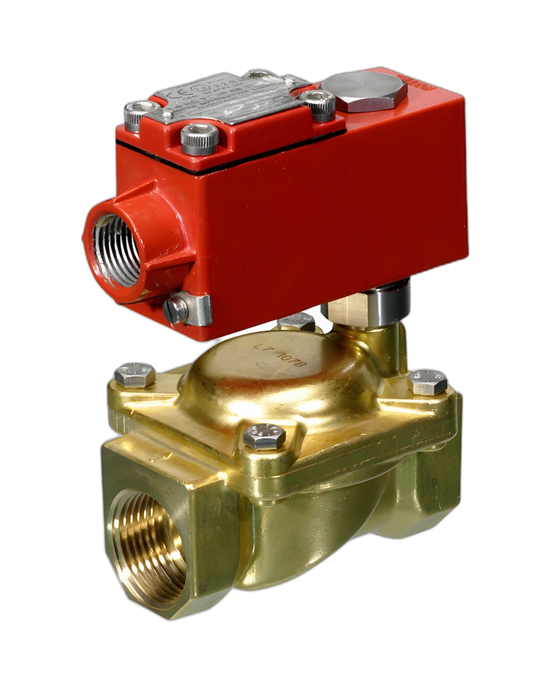 Brass Servo Assisted Valve(NC) - 1/2 inch image 2