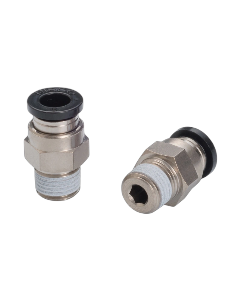 Tube Fitting Male Straight (PC) with Inner hexagon specification image 2