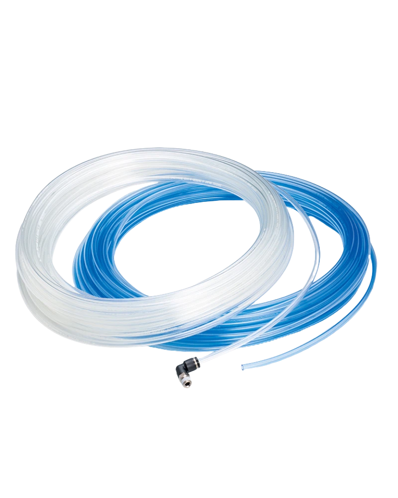 Anti-static (ESD) Tube Transparent, Clear Blue image 2