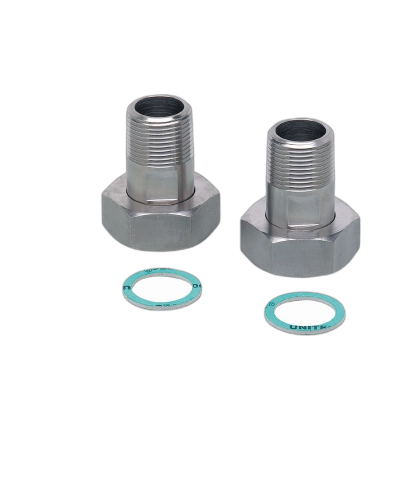 E40193 - Mounting adapter for flow sensors - ADAPTER G1-NPT3/4/V4A image 2