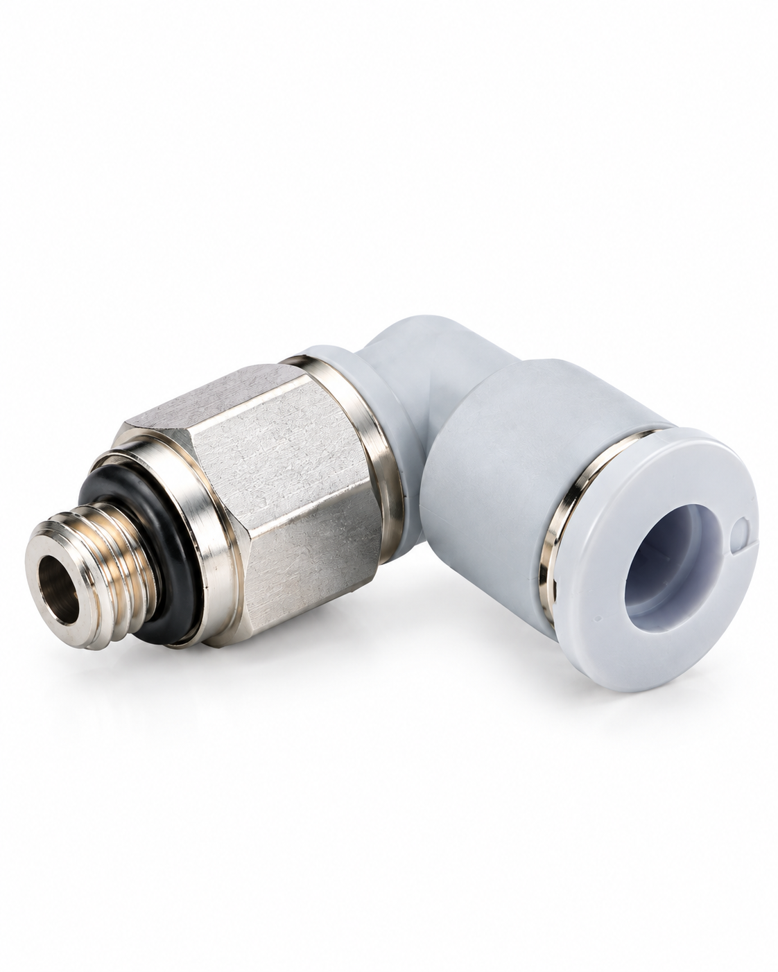 90° Swivel Elbow, M3 Thread 5/32" OD - M02470403 image 2