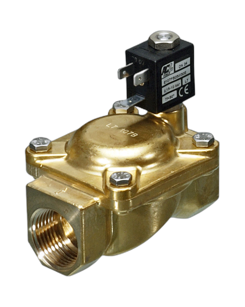 Brass Servo Assisted Valve(NC) - 3/4 inch