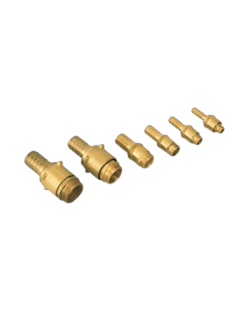 Rotating quick coupling fittings