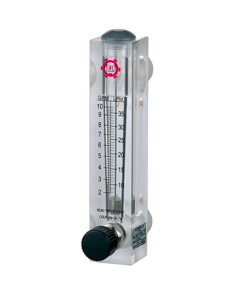 FMP14VRL150PF - Variable Area flow meter for panel mounting with regulating valve