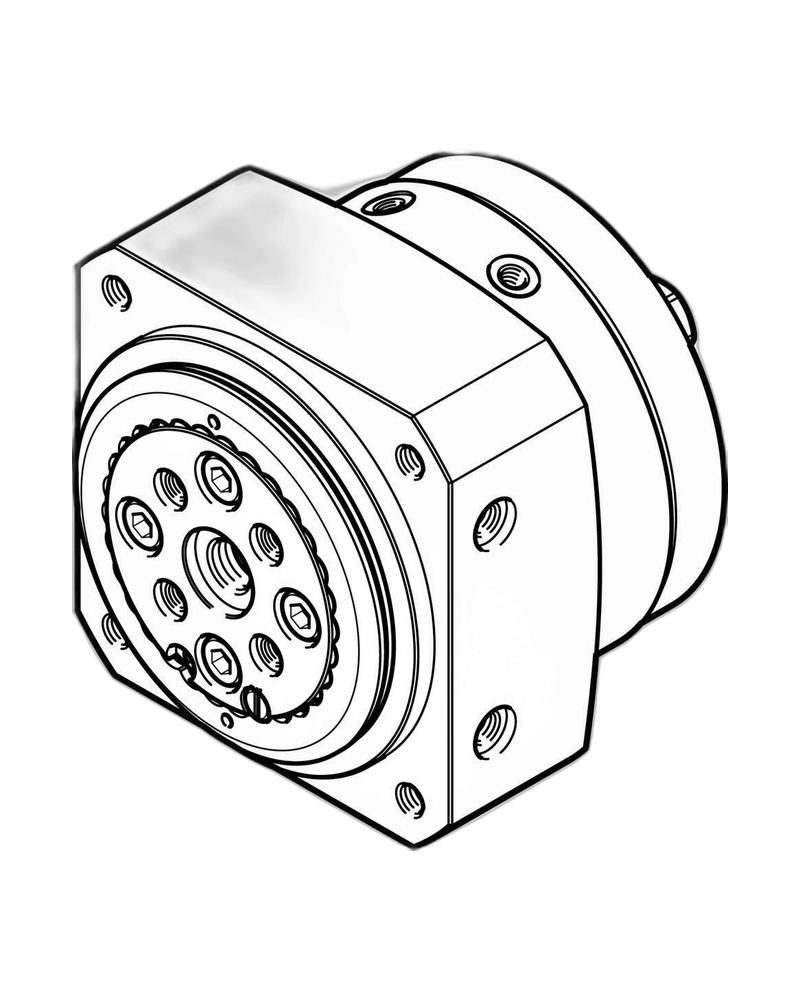 Semi-rotary drive DSM - DSM-12-270-HD-A-B