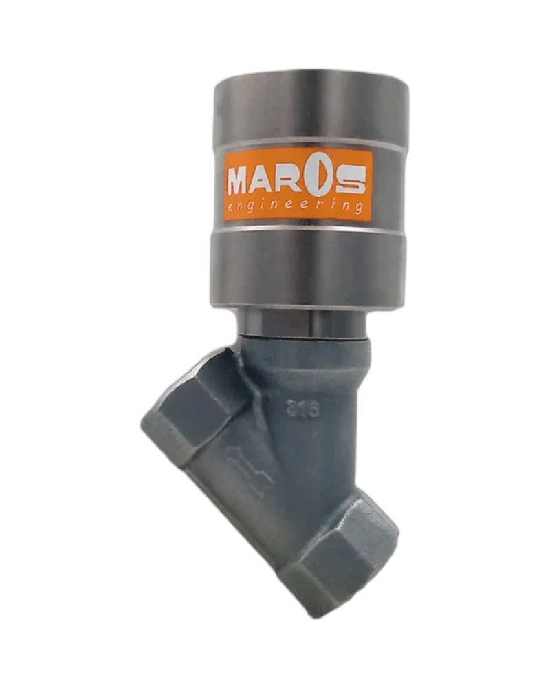 YCXA Fluxa Valve - Compact 2 - way inclined valve - 53200 - 2"