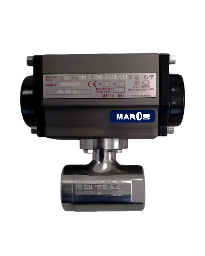 TWO-WAY BALL VALVE - POLISHED - 020753212 - Mosfe S 2”1/2 2v 316 del