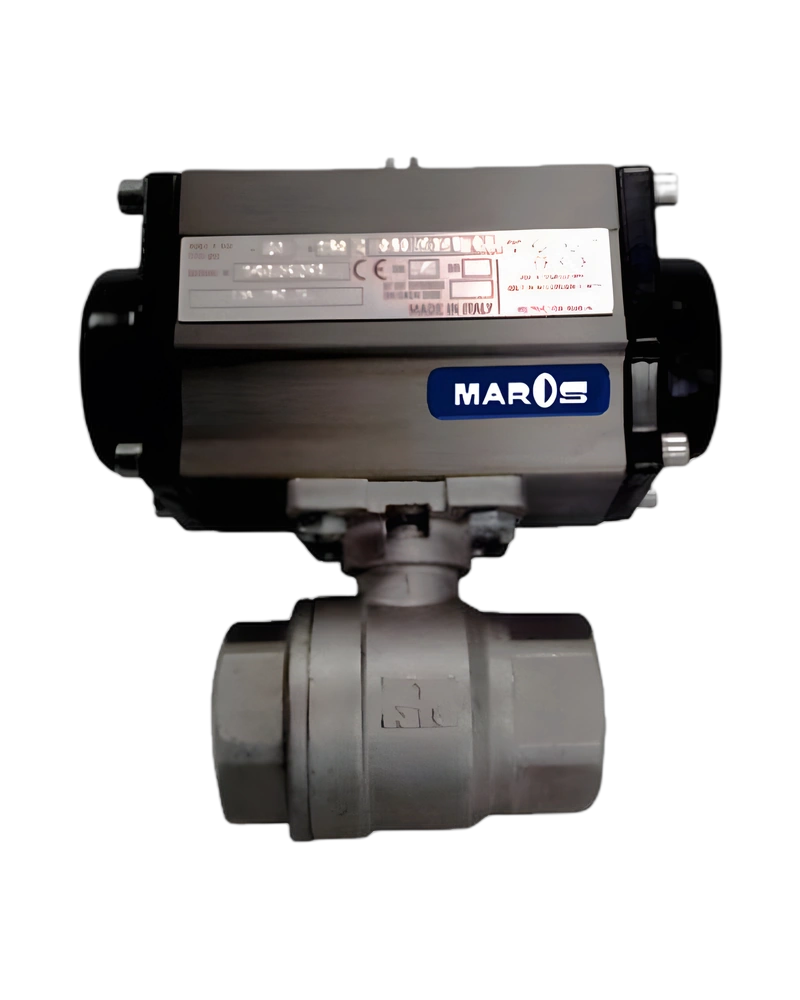 TWO-WAY BALL VALVE - MICRO-CAST STAINLESS STEEL -080323012 - Mosfe S 1/2" 2v 316 des