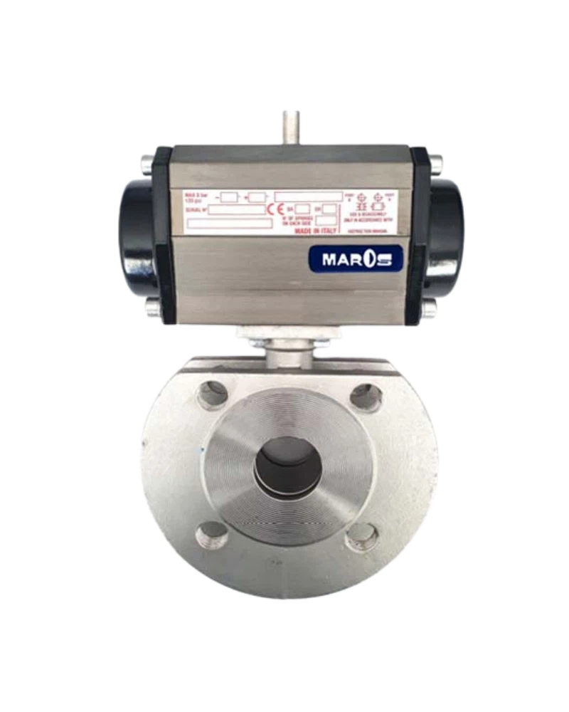 MICRO-CAST STAINLESS STEEL WAFER BALL VALVE - 081003400W - Mosfe W 4” 2v 316m de
