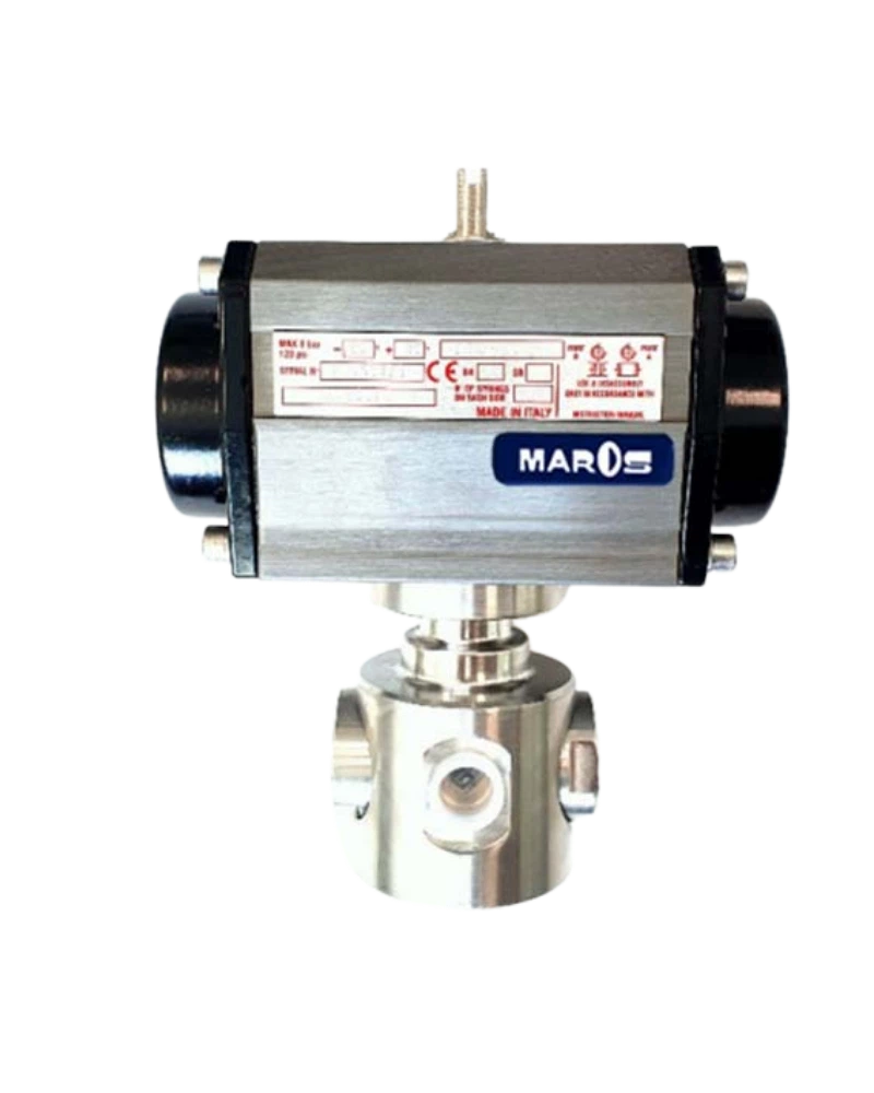 STAINLESS STEEL BALL VALVE FOR HIGH PRESSURE - 0206330143LPA - Mosfe S 1/4" 3vl 316 de PA