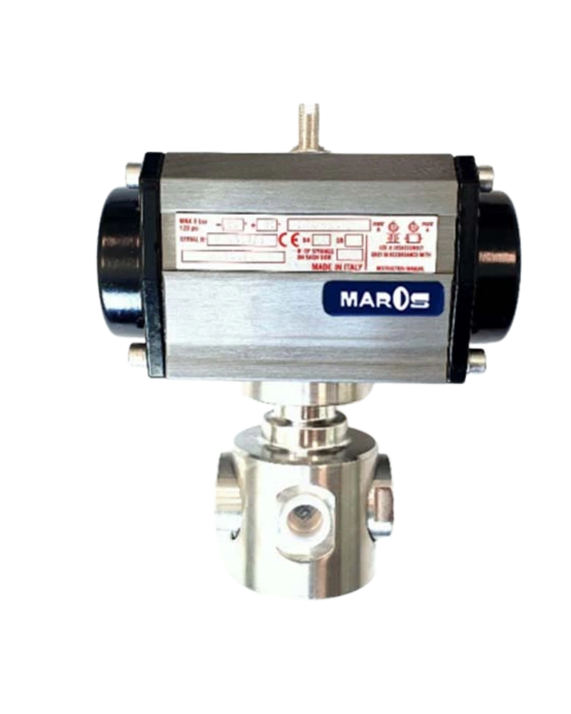 STAINLESS STEEL BALL VALVE FOR HIGH PRESSURE - 0206330123LPA - Mosfe S 1/2" 3vl 316 de PA