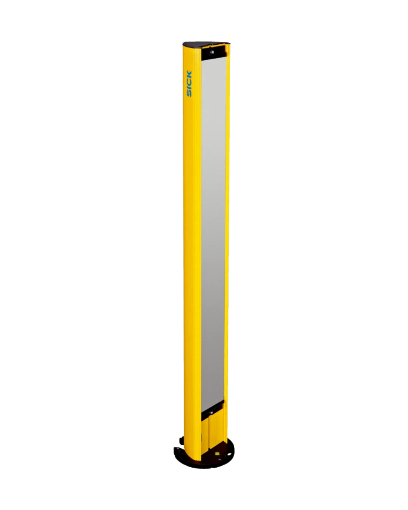 Safety light curtains - Mirror columns with protective field height mirror
