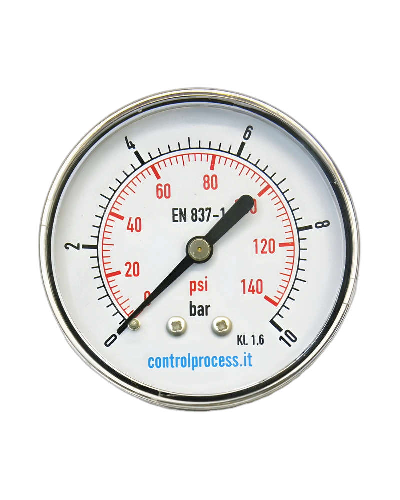 Series MA case black steel - Pressure gauge nominal size 50 mm