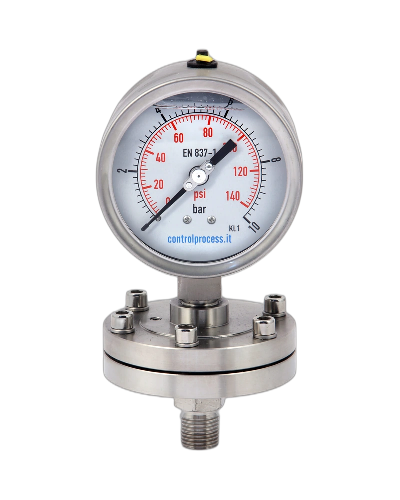 Series MTIRSM membrane pressure gauge - Membrane pressure gauge mm 160