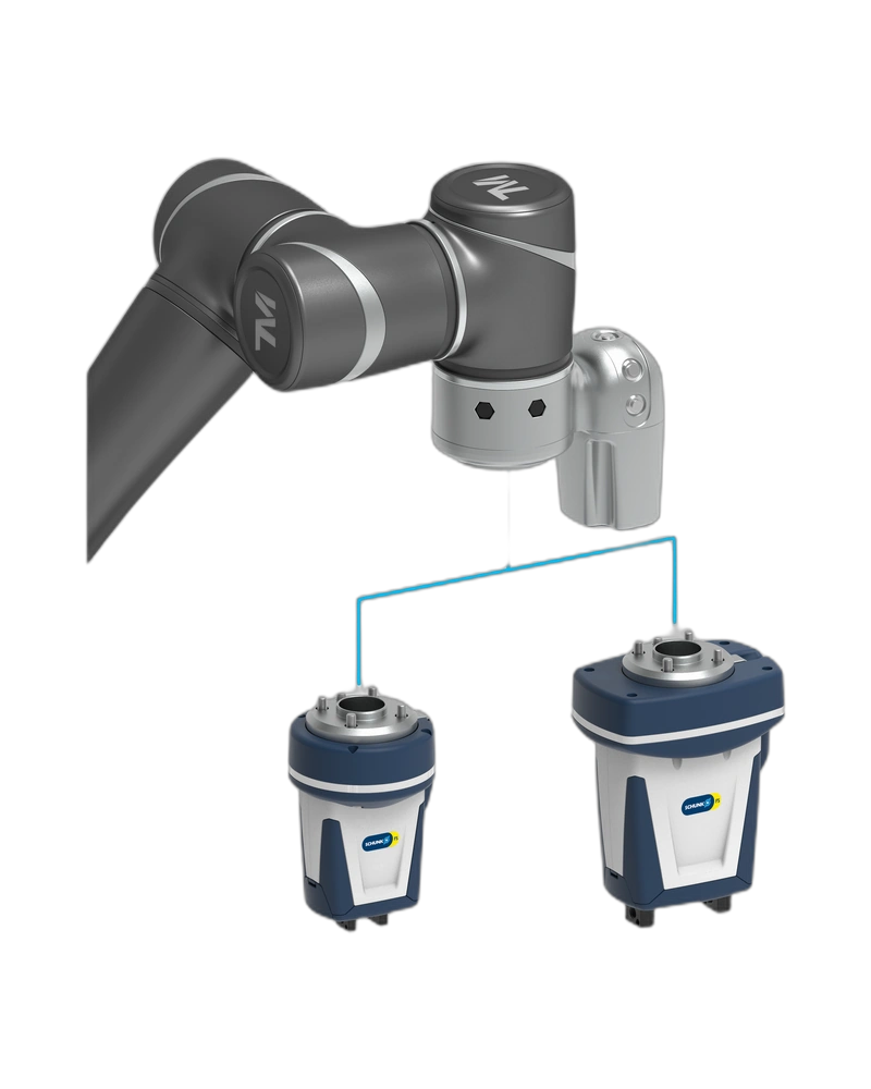 SCHUNK - Collaborative gripping by SCHUNK – Plug & Work Portfolio Techman Robot