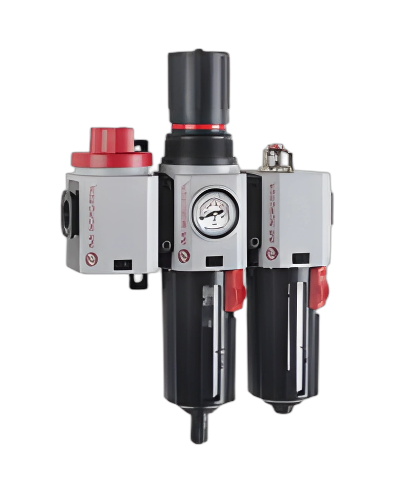 Excelon Plus combination unit (FRL), G1/2, automatic drain, 40µm filter element, without shut-off valve