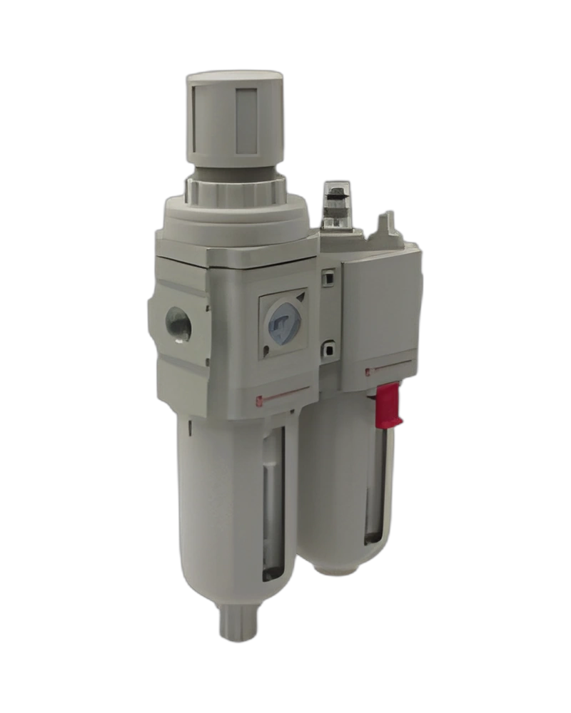 Filter Regulator Lubricator, G3/8, manual drain, 5µm filter element