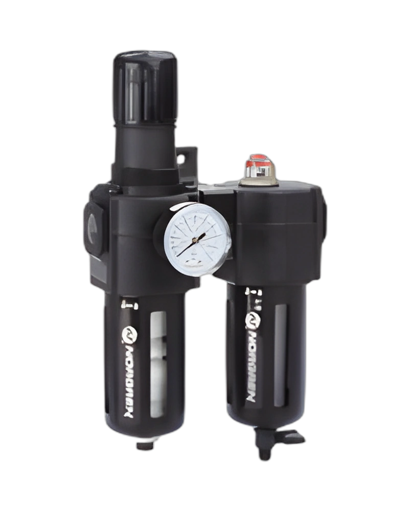 Excelon combination unit (FRL), G1/2, manual drain, 40µm filter element, without shut-off valve