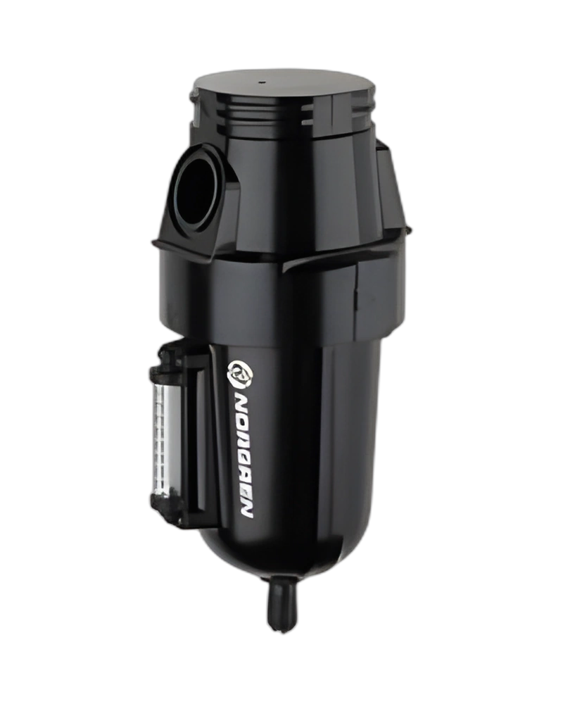 Olympian Plus general purpose filter, without yoke, automatic drain, 5µm filter element
