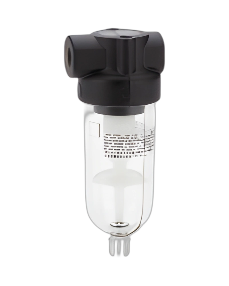 F07 Series general purpose filter, G1/8, automatic drain, 40µm filter element