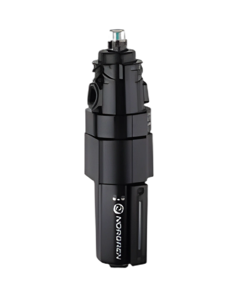 Olympian Plus high flow oil removal filter, without yoke, manual drain, 0,01µm filter element