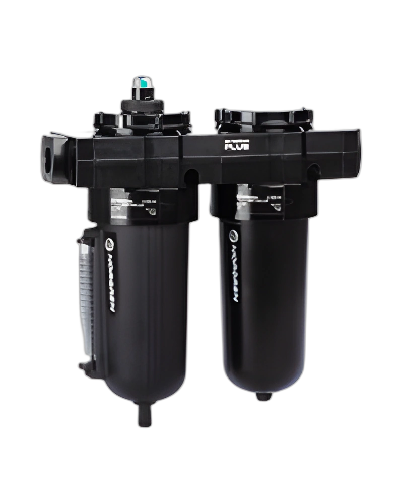 Excelon high flow oil removal filter, G1/2, automatic drain, 0,01µm filter element