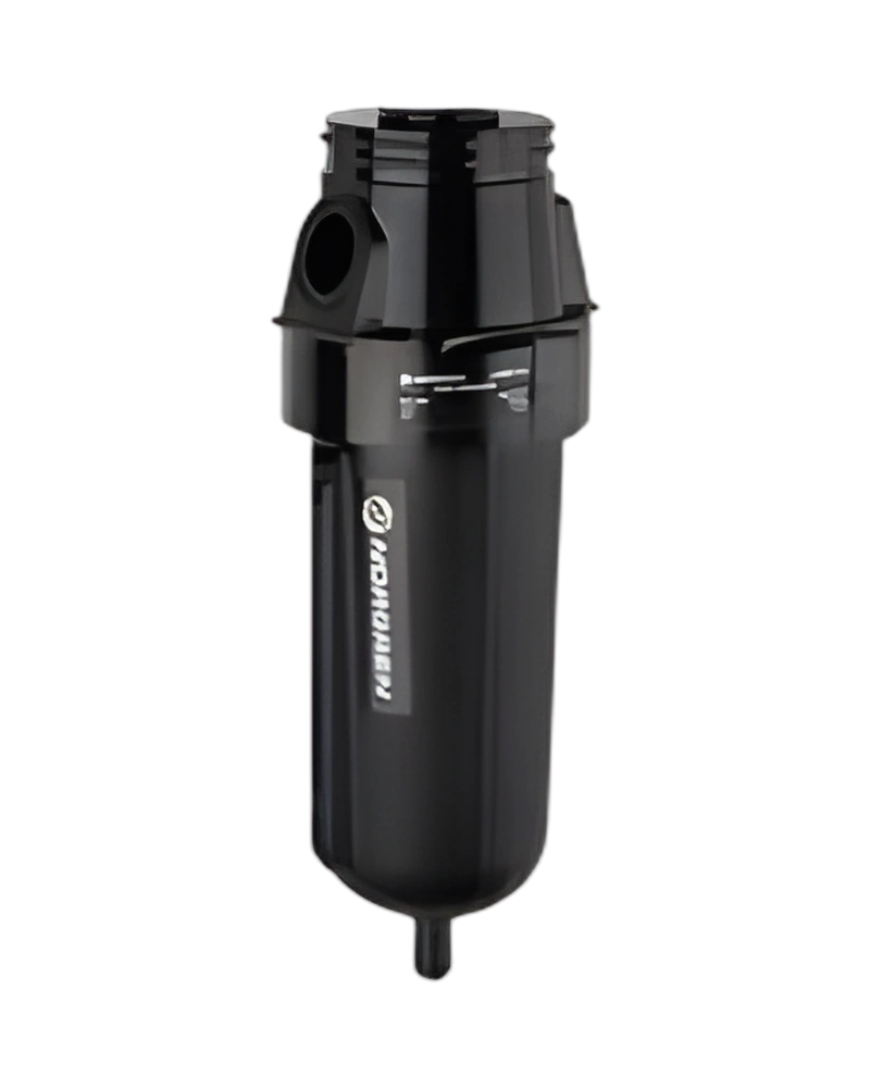Olympian Plus general purpose filter, without yoke, manual drain, 40µm filter element