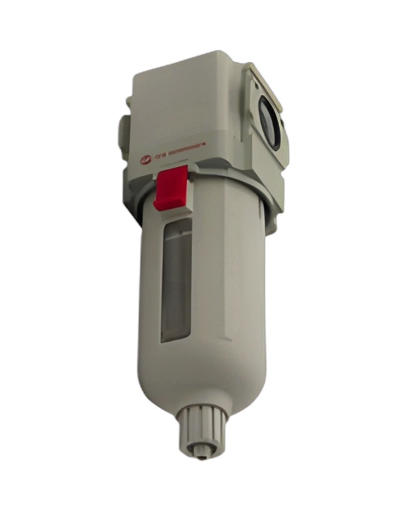 49 Series Filter, G3/8, semi-automatic drain, 5µm filter element