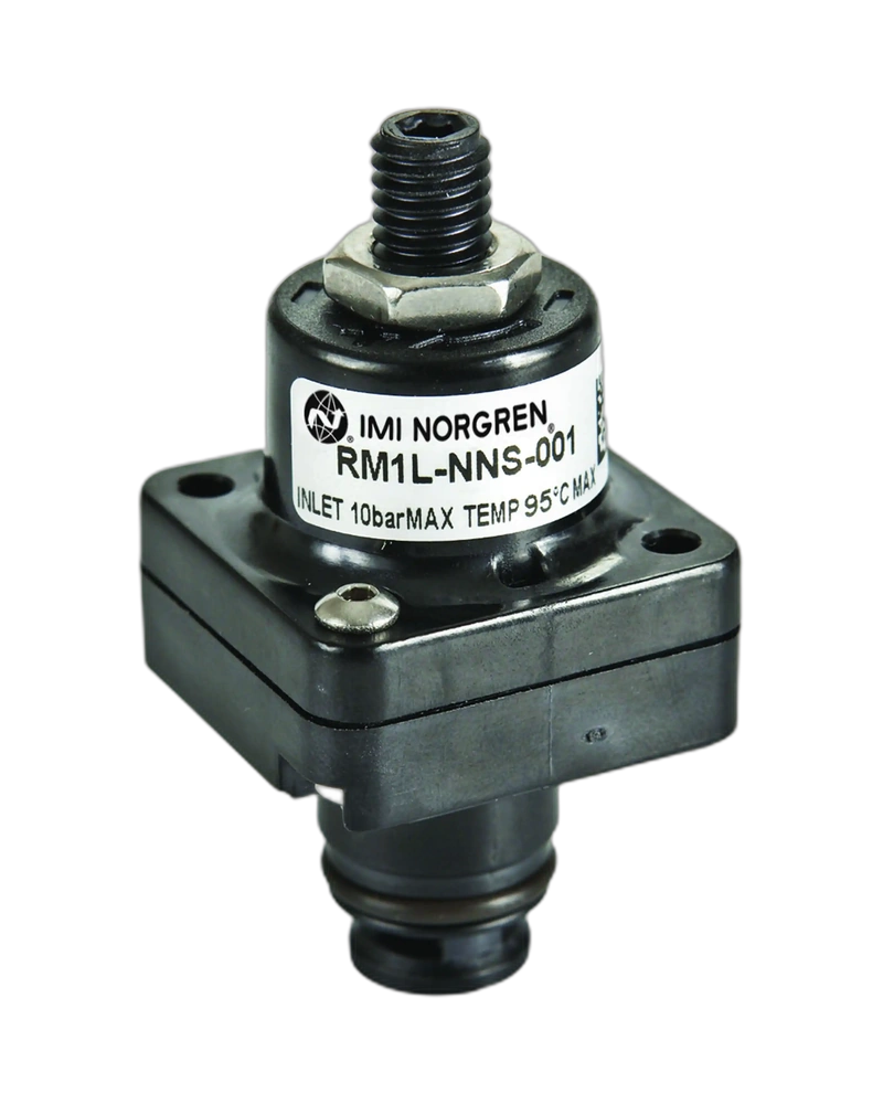 Low flow miniature precision regulator, G1/8