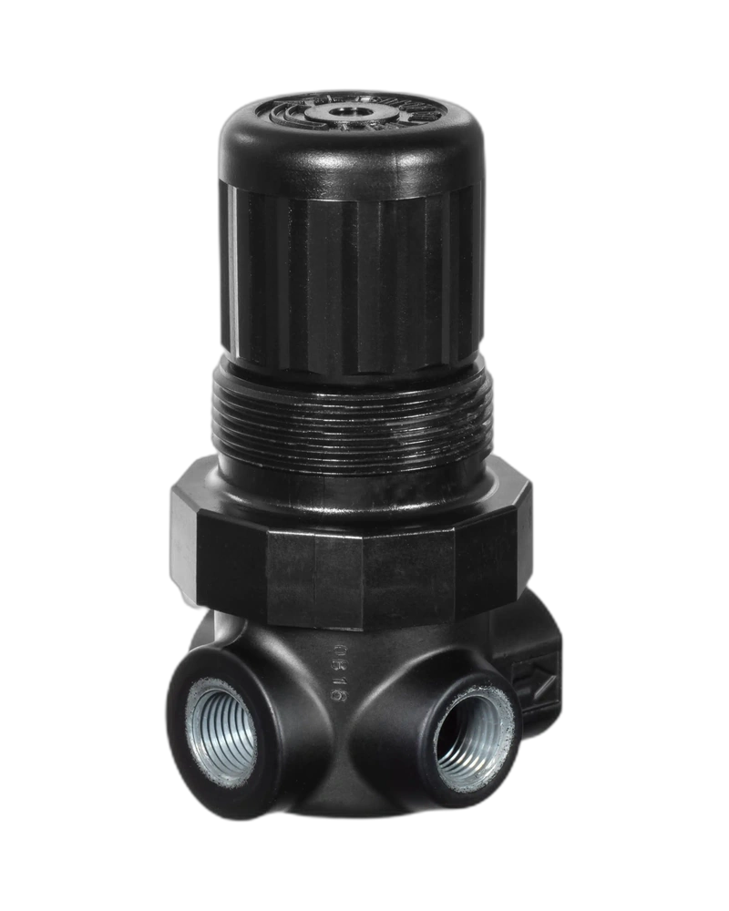 R07 Series general purpose pressure regulator, G1/4, 0.3-7 bar, without gauge