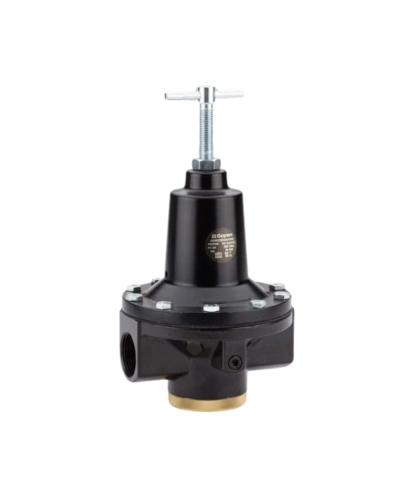 20AG Series high flow pressure regulator, G1, 0.2-8 bar, without gauge