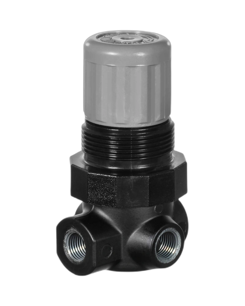 V07 Series, pressure relief valve, G1/8 ports, without gauge