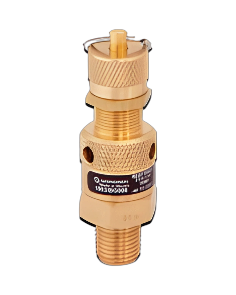1002 Series poppet relief valve, R 1/4, 6.3-14 bar, without pull ring
