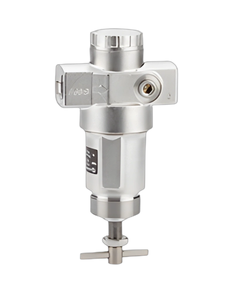 R22 Series stainless steel general purpose pressure regulator, 1/2 PTF, 0-4 bar, without gauge - R22-401-RNFA