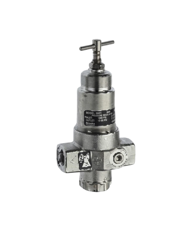 R22 Series stainless steel general purpose pressure regulator, 1/2 PTF, 0.4-10 bar, without gauge - R22-405-NNMA