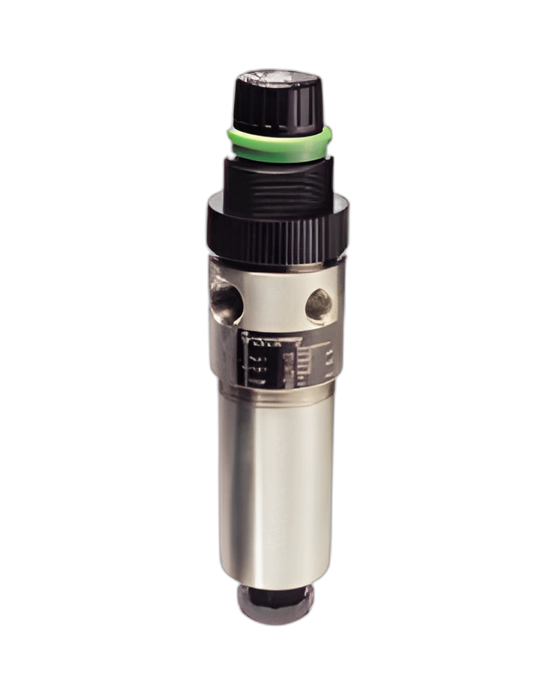 B05 Series stainless steel filter/regulator, 1/4 PTF, 0.3-8.5 bar, manual drain, 5µm filter element, without gauge - B05-233-M1LA