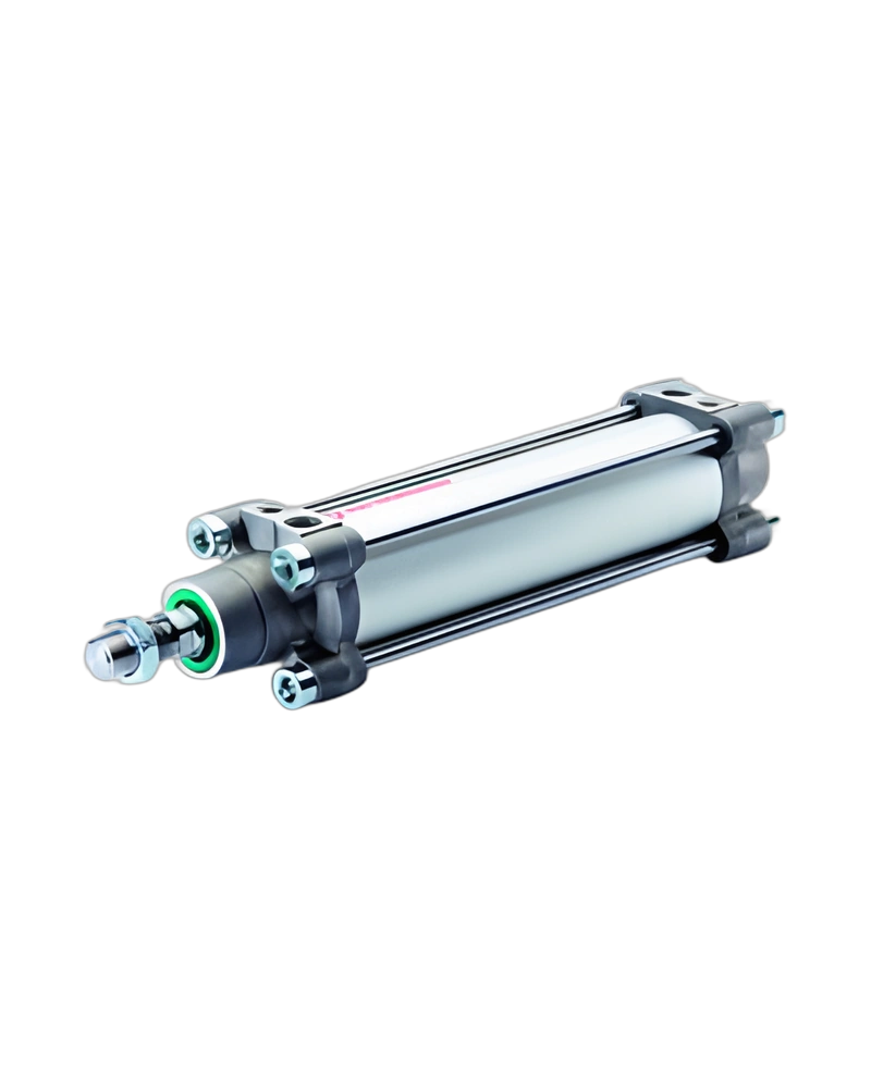 ISOLine tie rod single acting cylinder, 32mm diameter, 25mm stroke - RA/801032/M/25