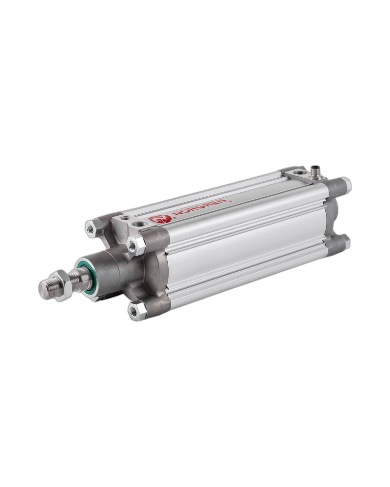 ISOLine™ profile double acting cylinder with position sensor, 100mm diameter, 100mm stroke - PSA/802100/F1/100