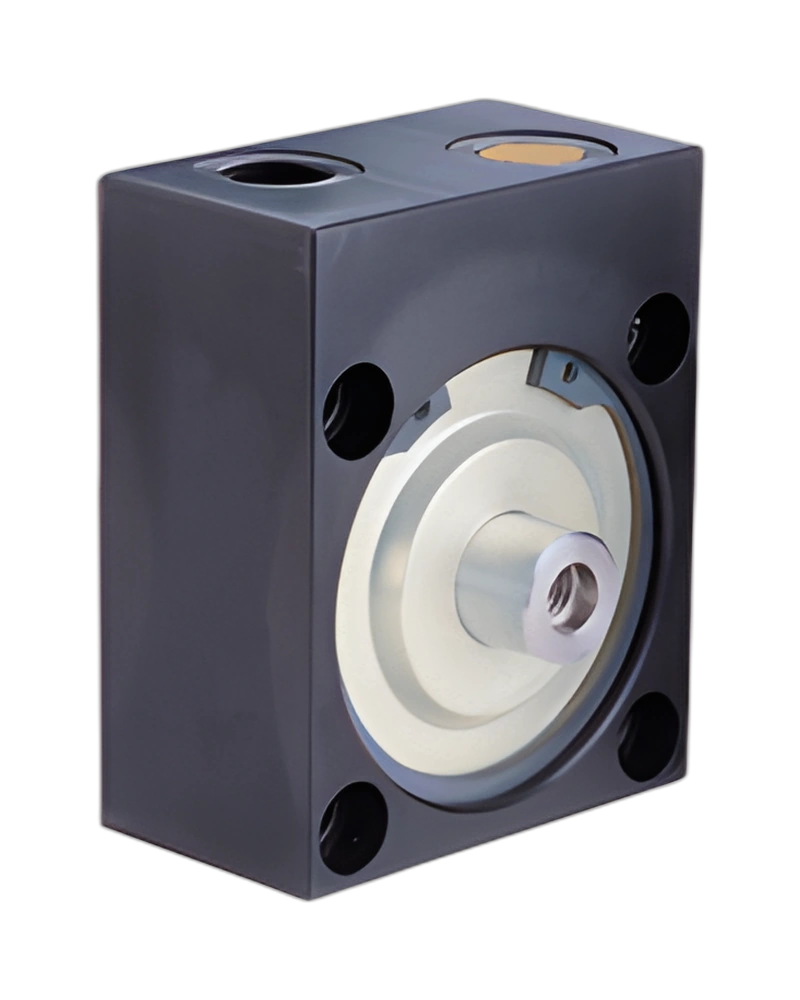 Clamping double acting cylinder, 50mm diameter, 25mm stroke - M/50250/25