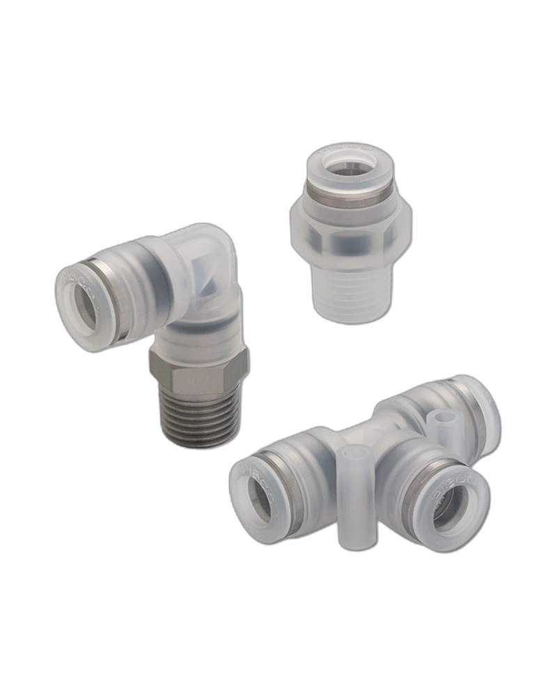Tube Fitting PP / SUS303 like Corrosivity Series