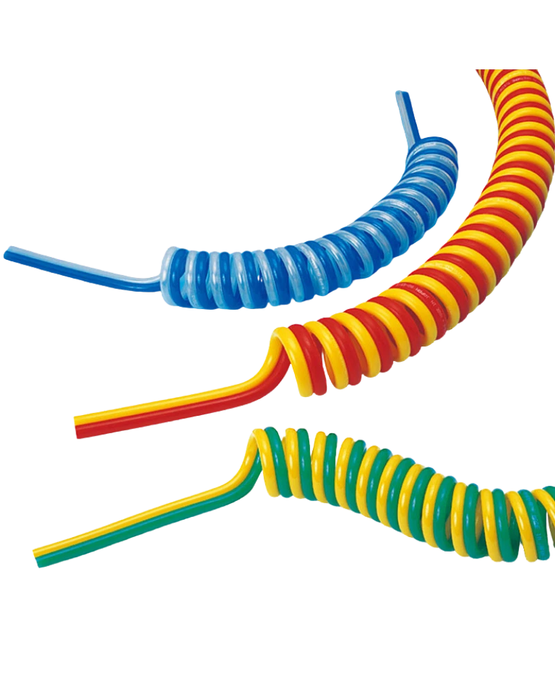 Twin Spiral Coiled Tube