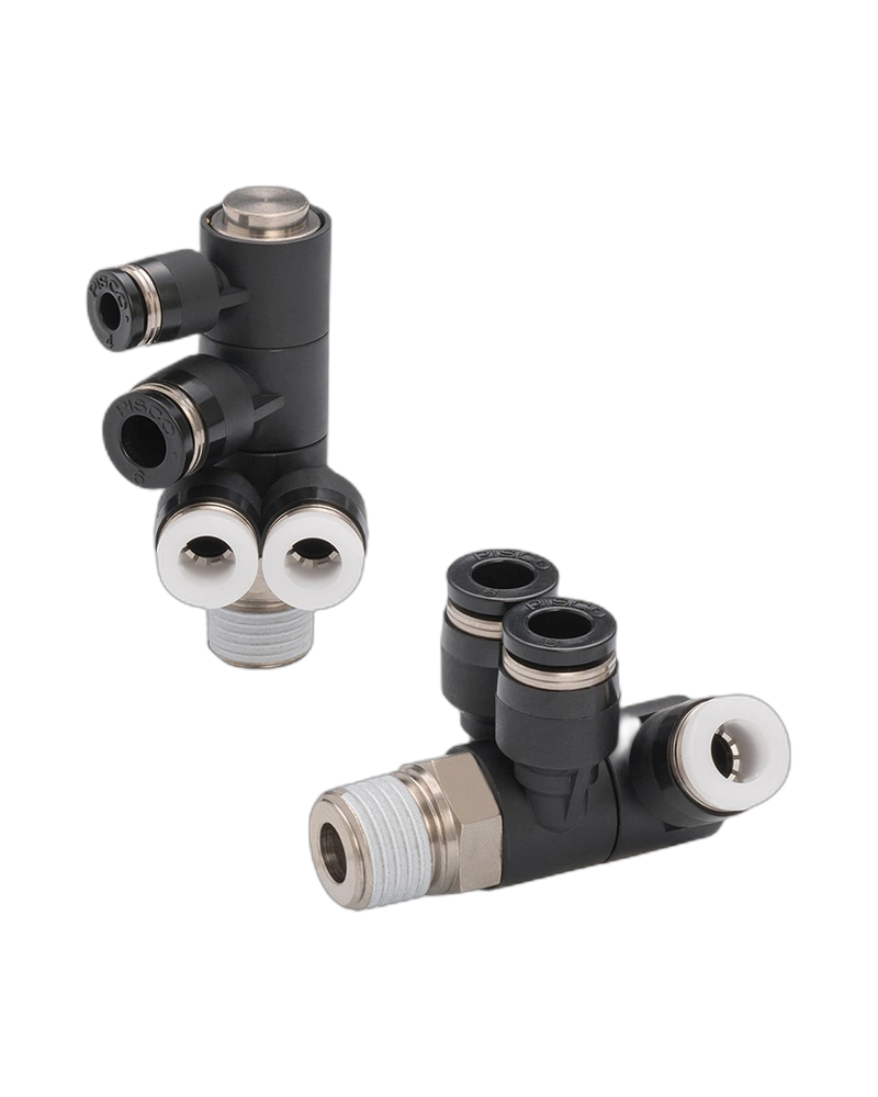 Tube Fitting unequal port combinations for triple Banjo( PHT) and twin Banjos (PA)