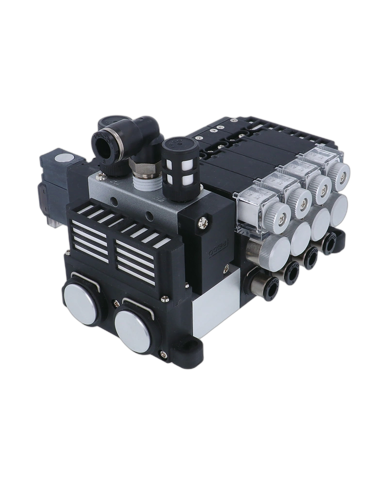 Vacuum generator VK manifold type with centralized control valve