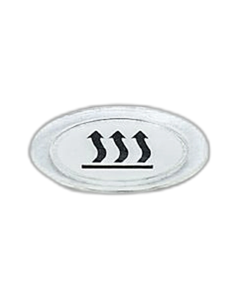 E12458 - Symbol disc for illuminated pushbutton - CAP M22 SYMBOL HEATING
