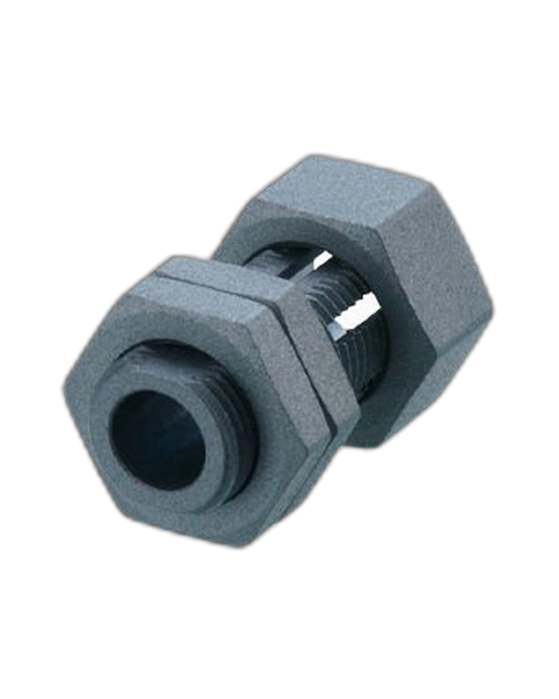 E12753 - Mounting sleeve with end stop - FIXING/M8/NT/FE/COATED/END ST