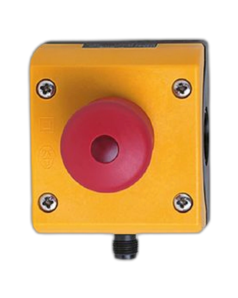 AC010S - illuminated E-STOP with integrated AS-i connection - E-stop illuminated IP67