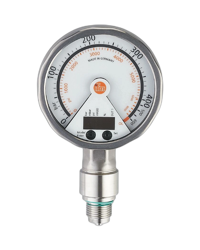 PG2452 - Pressure sensor with analogue display - PG-100-REB12-MFRKG/US/ /P