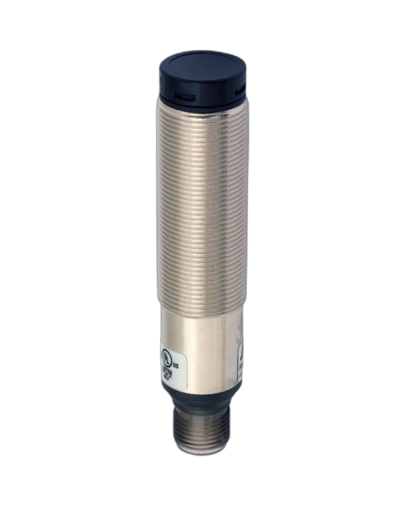 FAIH/00-1E - MICRO DETECTORS -Photoelectric sensor Axial Emitter 20 m metallic plug M12